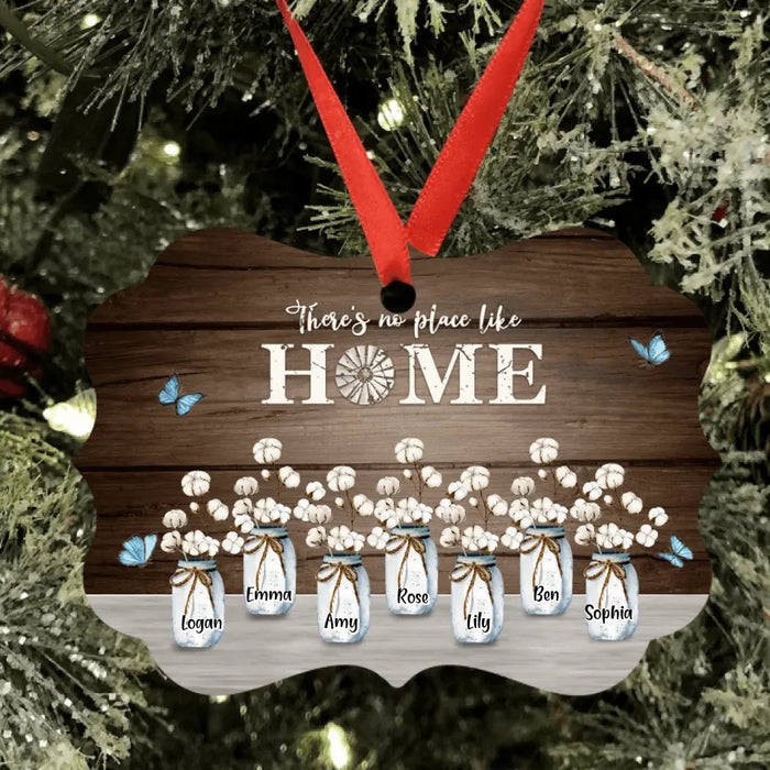 Custom Personalized What We Love Most About Our Home Ornament - Best Gift For Family Members - There's No Place Like Home