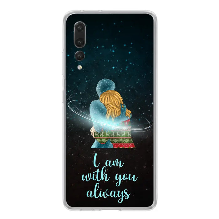 Custom Personalized Memorial Phone Case - Memorial Gift Idea For Family/Couple - Case For Oppo/Xiaomi/Huawei - I Am With You Always