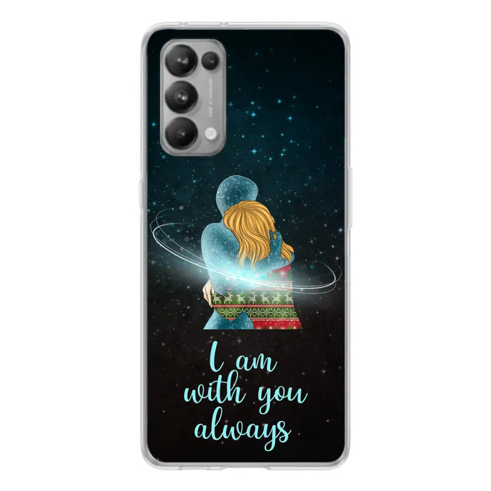 Custom Personalized Memorial Phone Case - Memorial Gift Idea For Family/Couple - Case For Oppo/Xiaomi/Huawei - I Am With You Always