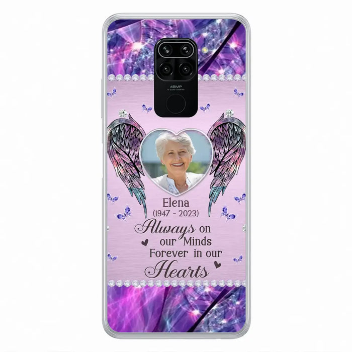 Custom Personalized Memorial Phone Case - Memorial Gift Idea For Family - Case For Oppo/Xiaomi/Huawei - Always On My Mind s Forever In Our Hearts