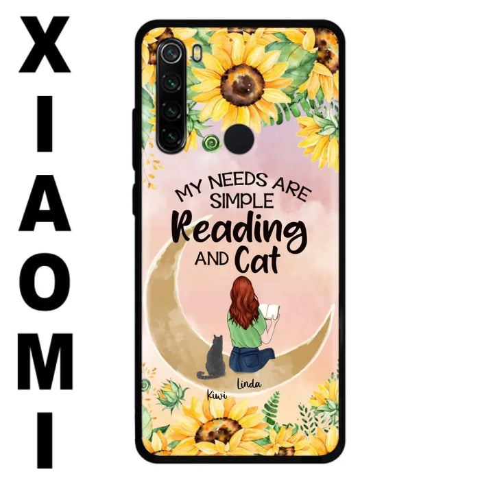 Custom Personalized Reading Dog/Cat Phone Case - Best Gift Idea For Dogs/Cats Lovers - Case For iPhone, Samsung and Xiaomi