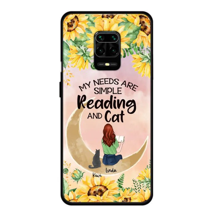 Custom Personalized Reading Dog/Cat Phone Case - Best Gift Idea For Dogs/Cats Lovers - Case For iPhone, Samsung and Xiaomi