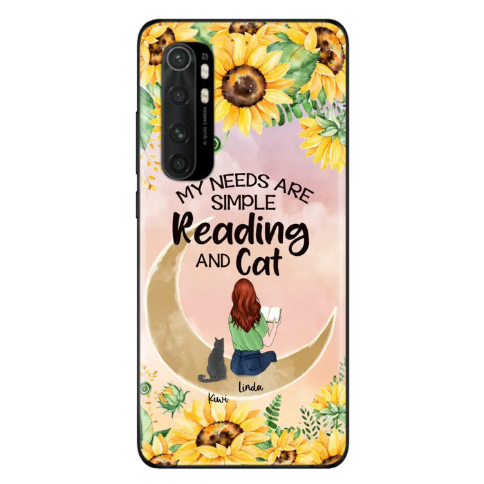 Custom Personalized Reading Dog/Cat Phone Case - Best Gift Idea For Dogs/Cats Lovers - Case For iPhone, Samsung and Xiaomi