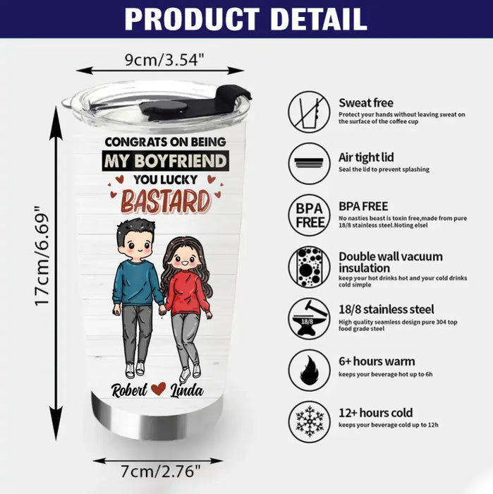 Personalized Couple Tumbler - Gift Idea For Couple/Valentine's Day/Him/Her - You're By Far My Favorite