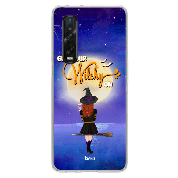 Custom Personalized Witchy Phone Case - Up to 4 Witches- Get Your Witchy On - Phone Case For Xiaomi, Oppo and Huawei - OCEL9Z