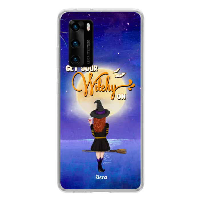 Custom Personalized Witchy Phone Case - Up to 4 Witches- Get Your Witchy On - Phone Case For Xiaomi, Oppo and Huawei - OCEL9Z