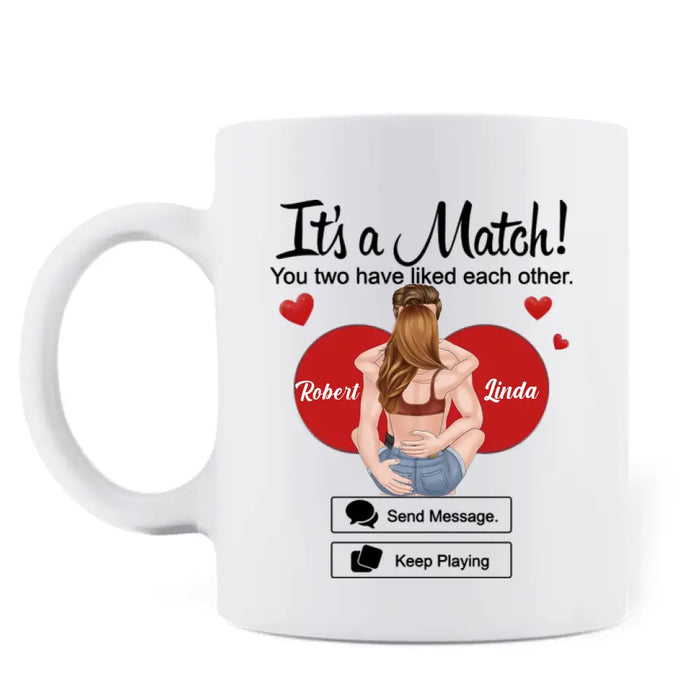 Custom Personalized Couple Coffee Mug - Gift Idea For Couple/Him/Her/Valentine's Day - Of All The Weird Things I Have Found Online