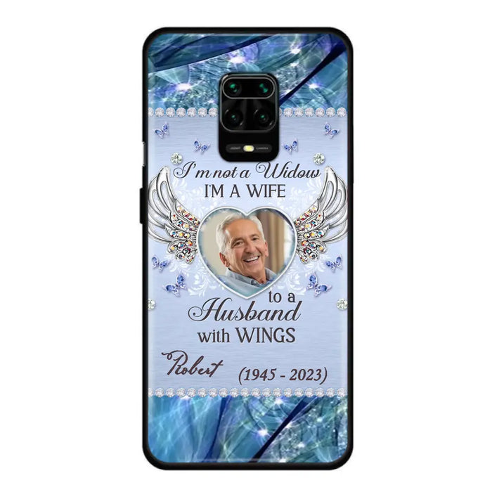 Custom Personalized Memorial Phone Case - Memorial Gift Idea For Family - Case For Oppo/Xiaomi/Huawei - I'm Not A Widow