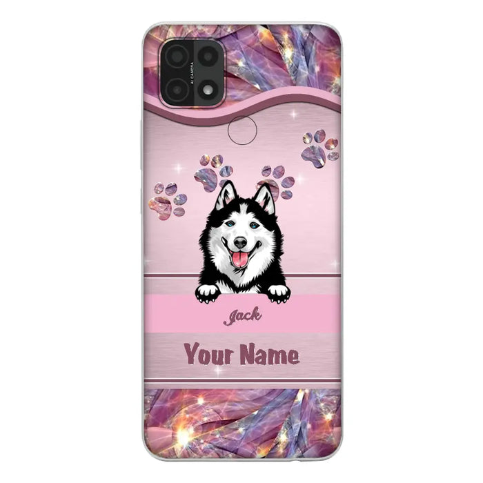 Custom Personalized Dog Phone Case For Oppo/Xiaomi/Huawei - Gift Idea For Dog Lovers- Up to 3 Dogs