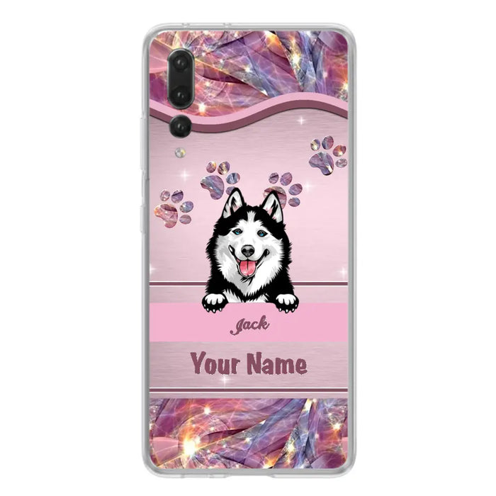 Custom Personalized Dog Phone Case For Oppo/Xiaomi/Huawei - Gift Idea For Dog Lovers- Up to 3 Dogs