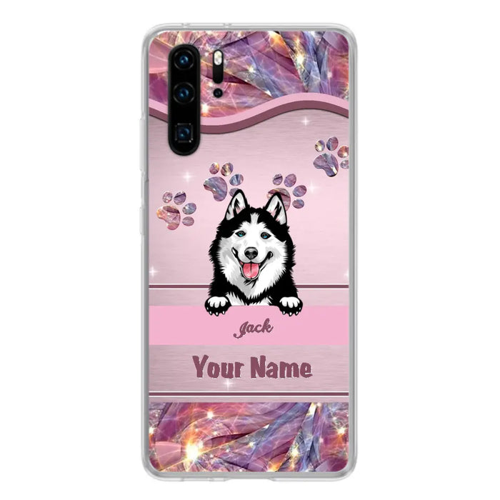 Custom Personalized Dog Phone Case For Oppo/Xiaomi/Huawei - Gift Idea For Dog Lovers- Up to 3 Dogs