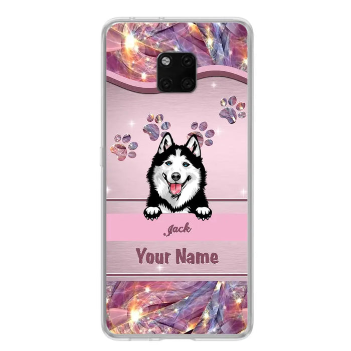 Custom Personalized Dog Phone Case For Oppo/Xiaomi/Huawei - Gift Idea For Dog Lovers- Up to 3 Dogs