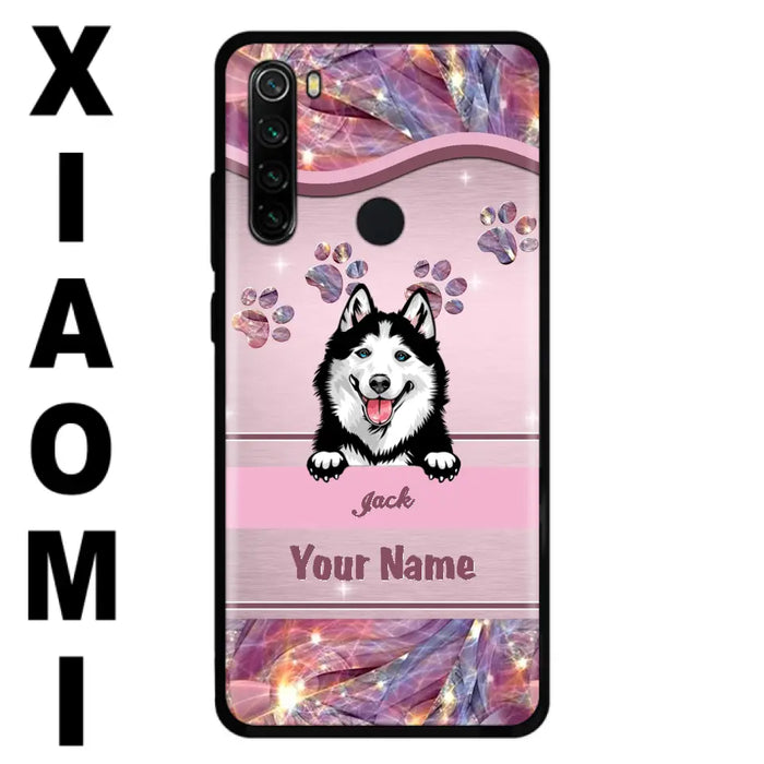 Custom Personalized Dog Phone Case For Oppo/Xiaomi/Huawei - Gift Idea For Dog Lovers- Up to 3 Dogs