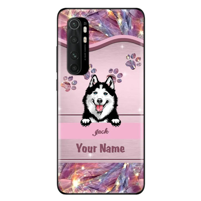 Custom Personalized Dog Phone Case For Oppo/Xiaomi/Huawei - Gift Idea For Dog Lovers- Up to 3 Dogs