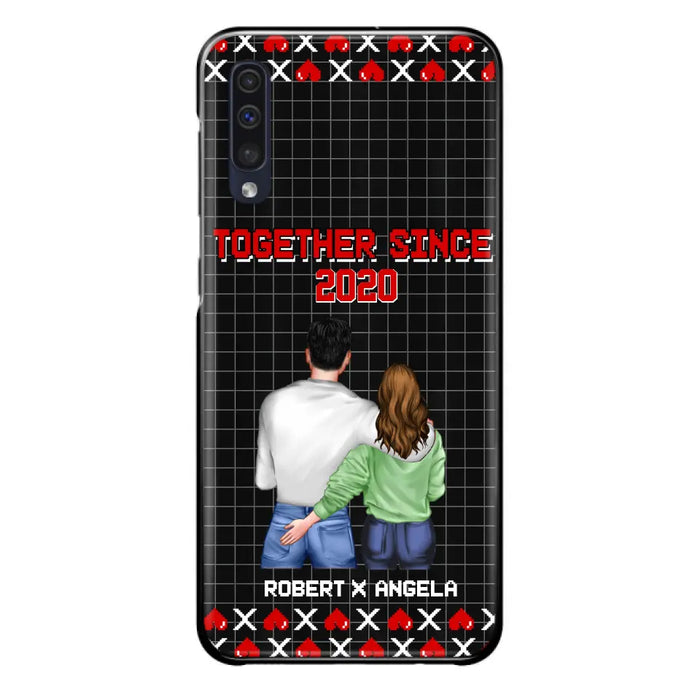 Custom Personalized Couple Phone Case - Gift Idea For Couple/Valentines Day - Together Since 2020 - Case For iPhone/Samsung