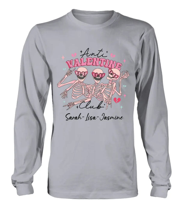 Personalized Funny Shirt/Hoodie - Valentine's Day Gift Idea - Anti Valentine Club