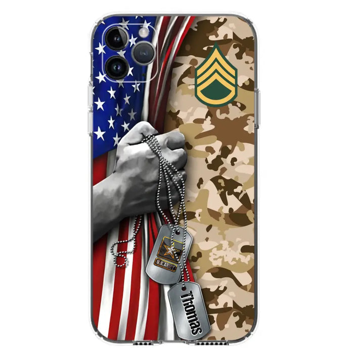 Custom Personalized Veteran Phone Case - Gift Idea For Veteran - Case For iPhone/ Samsung