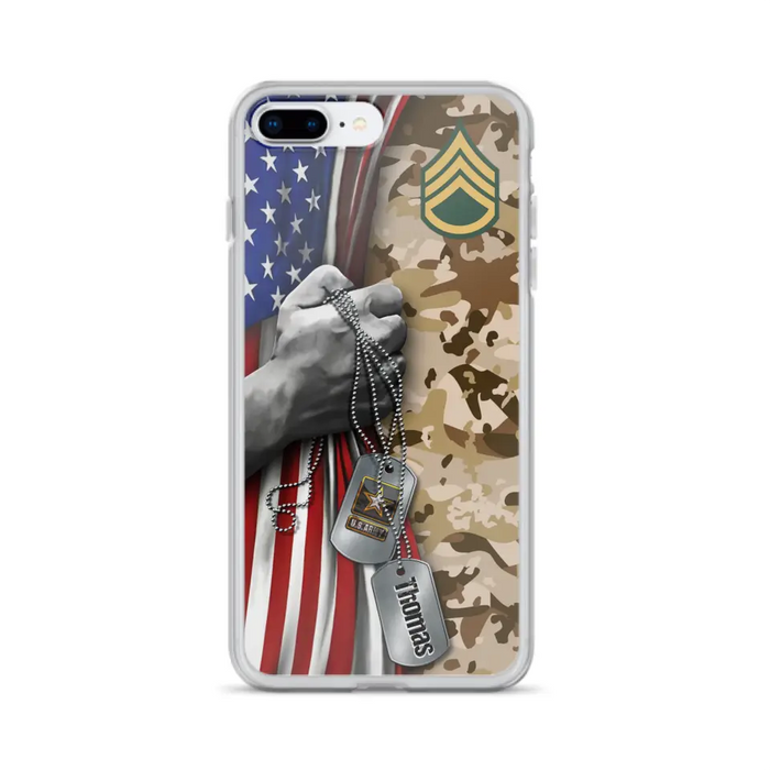 Custom Personalized Veteran Phone Case - Gift Idea For Veteran - Case For iPhone/ Samsung