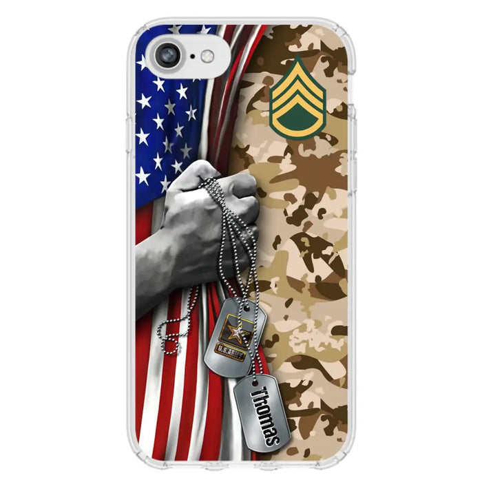 Custom Personalized Veteran Phone Case - Gift Idea For Veteran - Case For iPhone/ Samsung