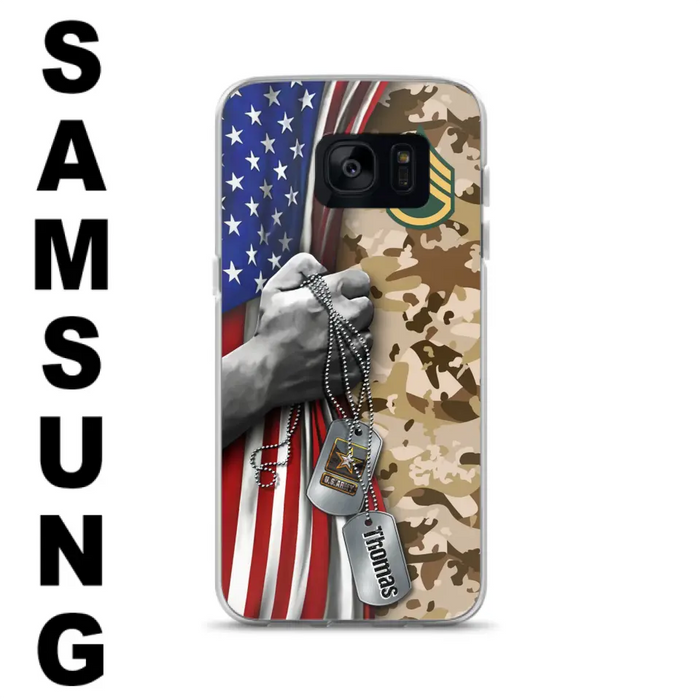 Custom Personalized Veteran Phone Case - Gift Idea For Veteran - Case For iPhone/ Samsung