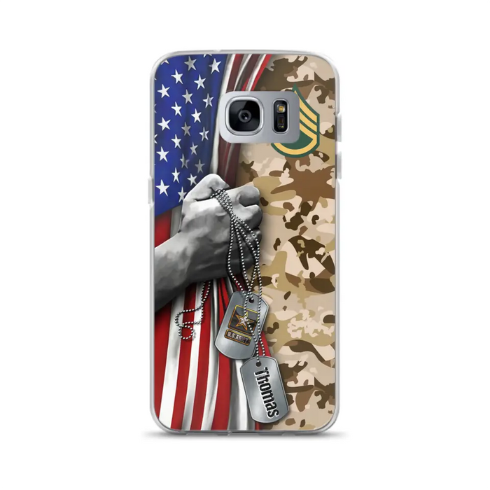 Custom Personalized Veteran Phone Case - Gift Idea For Veteran - Case For iPhone/ Samsung