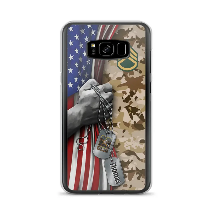 Custom Personalized Veteran Phone Case - Gift Idea For Veteran - Case For iPhone/ Samsung