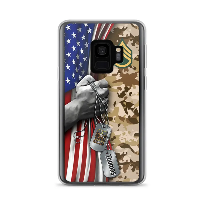 Custom Personalized Veteran Phone Case - Gift Idea For Veteran - Case For iPhone/ Samsung