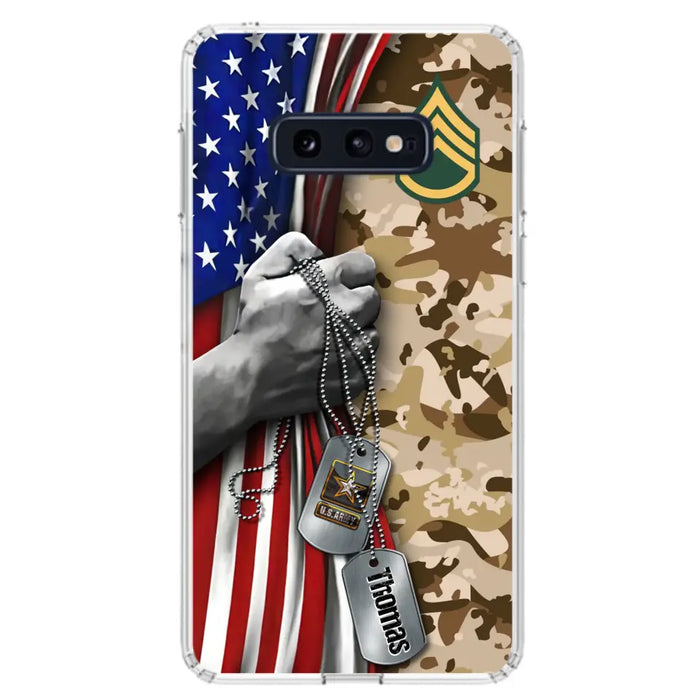 Custom Personalized Veteran Phone Case - Gift Idea For Veteran - Case For iPhone/ Samsung