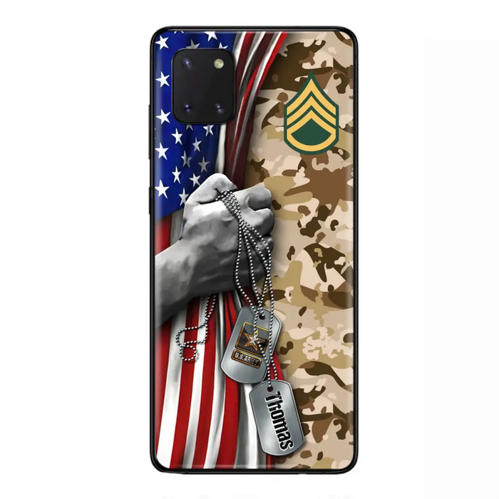 Custom Personalized Veteran Phone Case - Gift Idea For Veteran - Case For iPhone/ Samsung