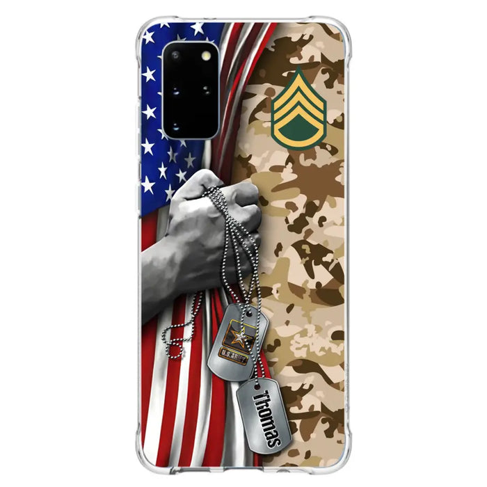 Custom Personalized Veteran Phone Case - Gift Idea For Veteran - Case For iPhone/ Samsung