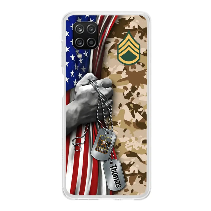 Custom Personalized Veteran Phone Case - Gift Idea For Veteran - Case For iPhone/ Samsung