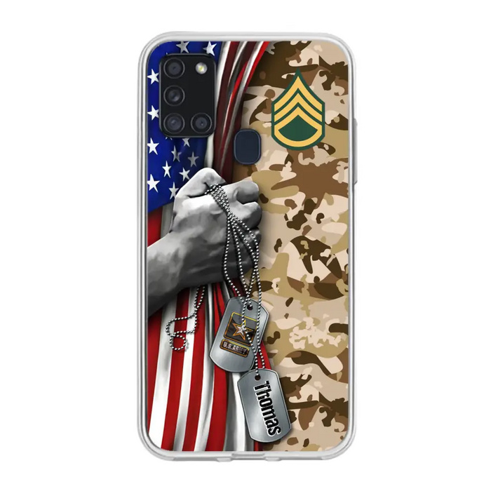 Custom Personalized Veteran Phone Case - Gift Idea For Veteran - Case For iPhone/ Samsung