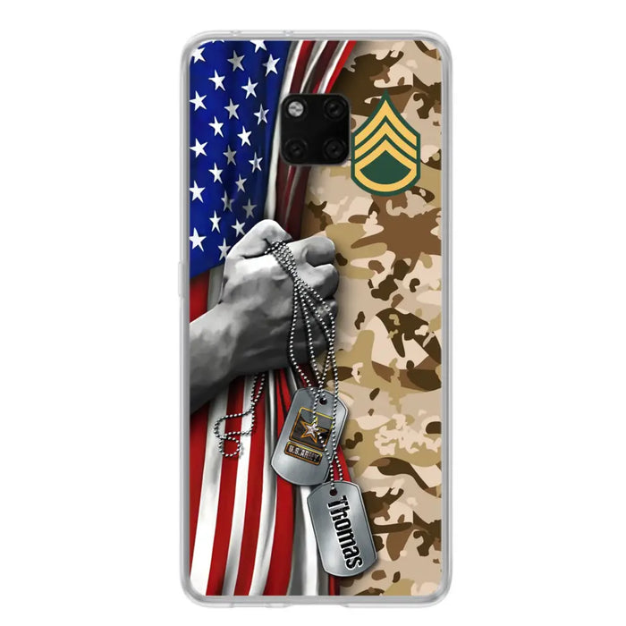 Custom Personalized Veteran Phone Case - Gift Idea For Veteran - Case For Oppo/ Xiaomi/ Huawei