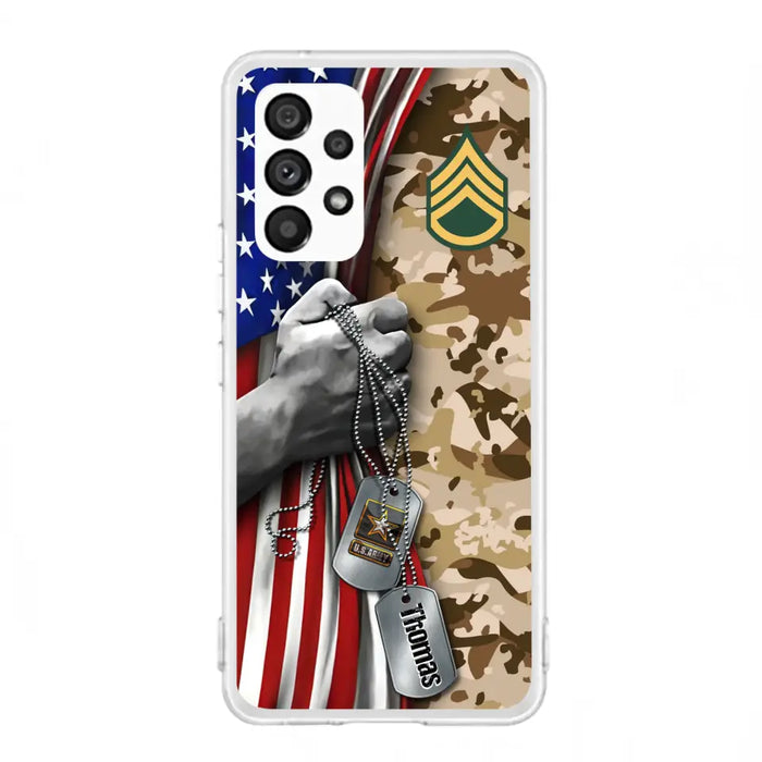 Custom Personalized Veteran Phone Case - Gift Idea For Veteran - Case For iPhone/ Samsung