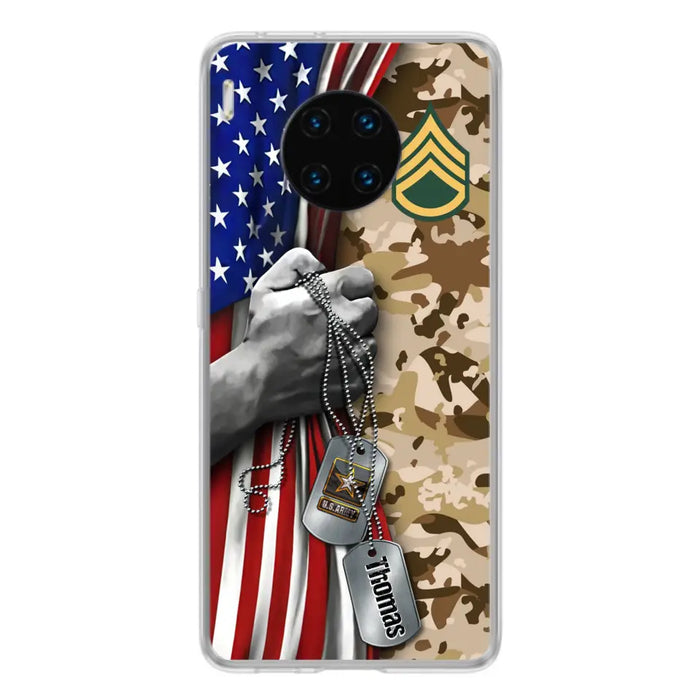 Custom Personalized Veteran Phone Case - Gift Idea For Veteran - Case For Oppo/ Xiaomi/ Huawei