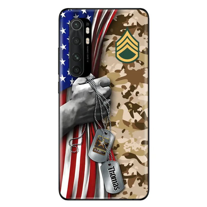 Custom Personalized Veteran Phone Case - Gift Idea For Veteran - Case For Oppo/ Xiaomi/ Huawei