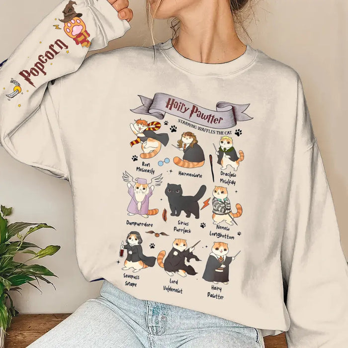 Custom Personalized Cat AOP Sweater - Gift Idea for Cat Lovers