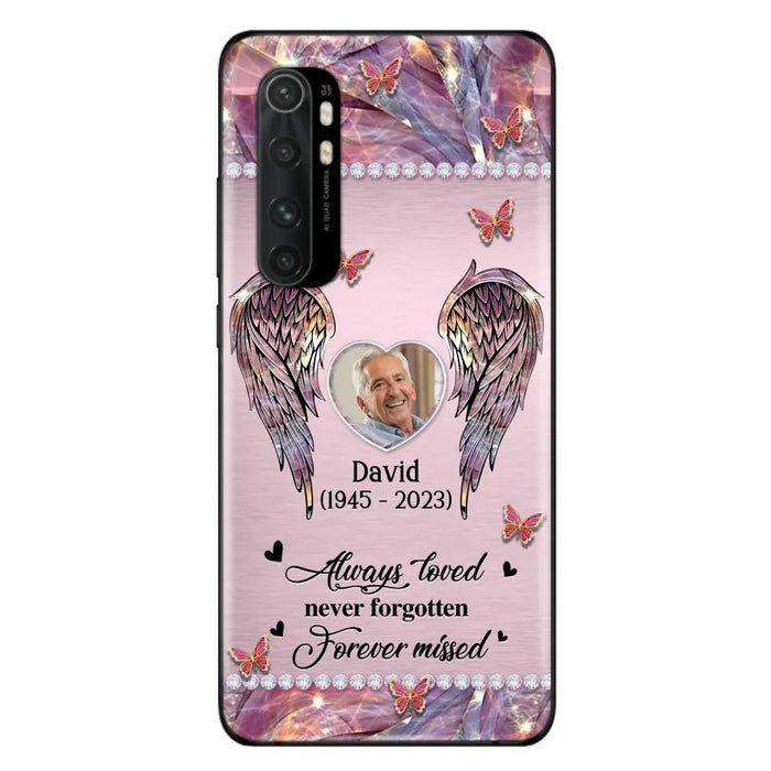 Custom Personalized Memorial Phone Case - Memorial Gift Idea For Family - Case For Oppo/Xiaomi/Huawei - Always Loved Never Forgotten Forever Missed