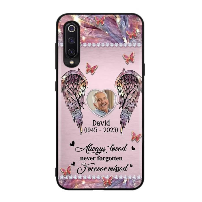 Custom Personalized Memorial Phone Case - Memorial Gift Idea For Family - Case For Oppo/Xiaomi/Huawei - Always Loved Never Forgotten Forever Missed