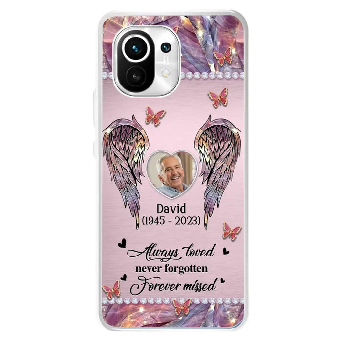 Custom Personalized Memorial Phone Case - Memorial Gift Idea For Family - Case For Oppo/Xiaomi/Huawei - Always Loved Never Forgotten Forever Missed