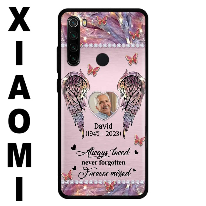 Custom Personalized Memorial Phone Case - Memorial Gift Idea For Family - Case For Oppo/Xiaomi/Huawei - Always Loved Never Forgotten Forever Missed