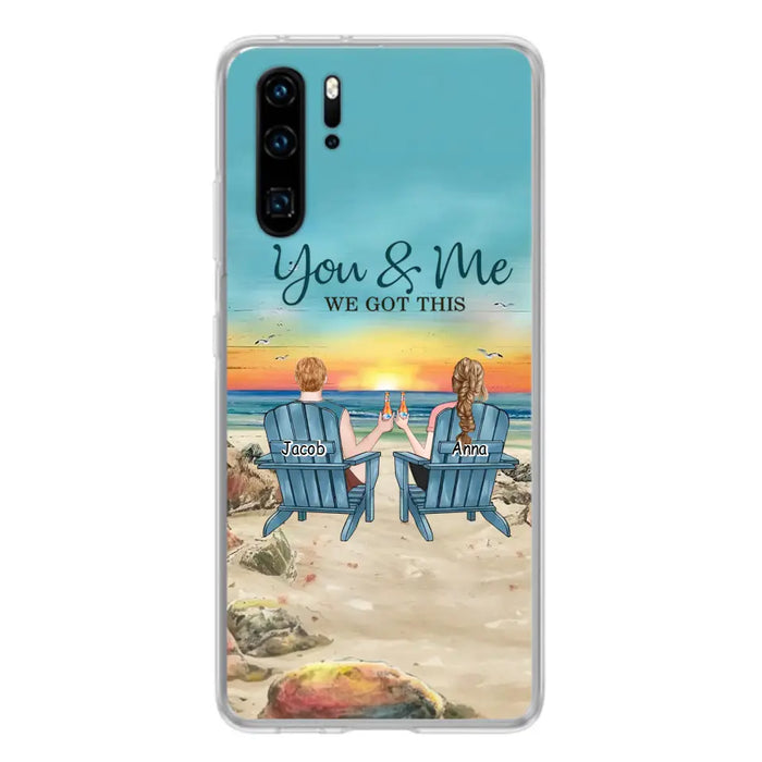 Custom Personalized Couple Phone Case - Gift Idea For Couple/Valentines Day - You & Me We Got This -  Case For Oppo/ Xiaomi/ Huawei