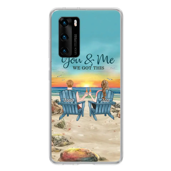 Custom Personalized Couple Phone Case - Gift Idea For Couple/Valentines Day - You & Me We Got This -  Case For Oppo/ Xiaomi/ Huawei