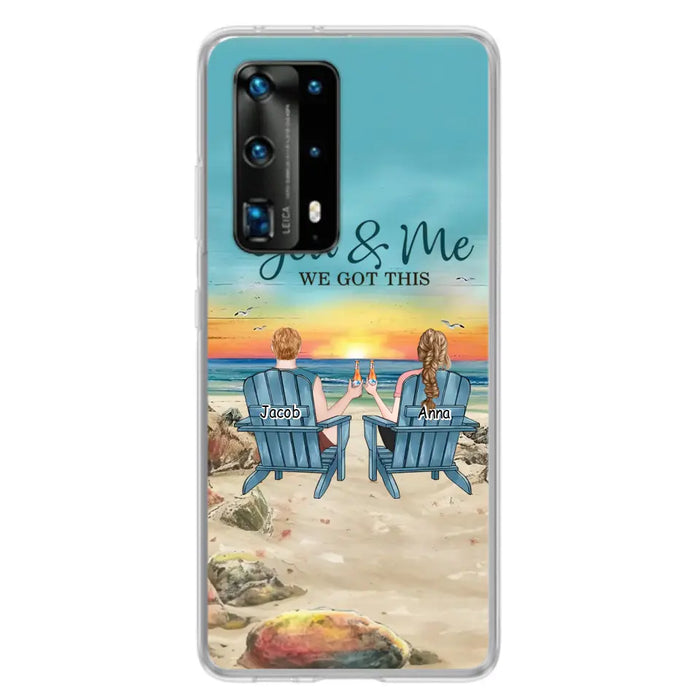 Custom Personalized Couple Phone Case - Gift Idea For Couple/Valentines Day - You & Me We Got This -  Case For Oppo/ Xiaomi/ Huawei