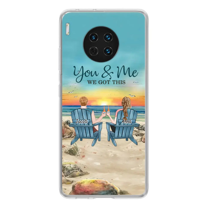 Custom Personalized Couple Phone Case - Gift Idea For Couple/Valentines Day - You & Me We Got This -  Case For Oppo/ Xiaomi/ Huawei