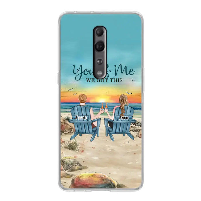 Custom Personalized Couple Phone Case - Gift Idea For Couple/Valentines Day - You & Me We Got This -  Case For Oppo/ Xiaomi/ Huawei