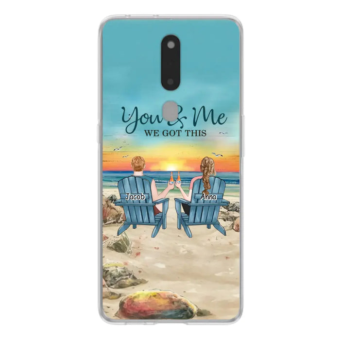 Custom Personalized Couple Phone Case - Gift Idea For Couple/Valentines Day - You & Me We Got This -  Case For Oppo/ Xiaomi/ Huawei