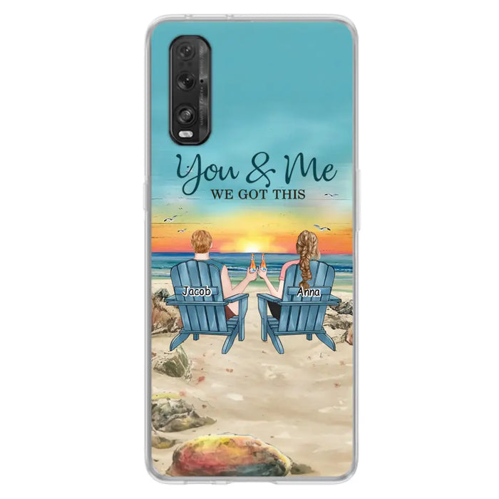 Custom Personalized Couple Phone Case - Gift Idea For Couple/Valentines Day - You & Me We Got This -  Case For Oppo/ Xiaomi/ Huawei