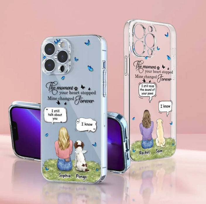 Personalized Pet Phone Case - Upto 4 Pets - Mother's Day Gift Idea For Couple/Dog/Cat Lover - You Were My Favorite Hello - Case For iPhone/Samsung