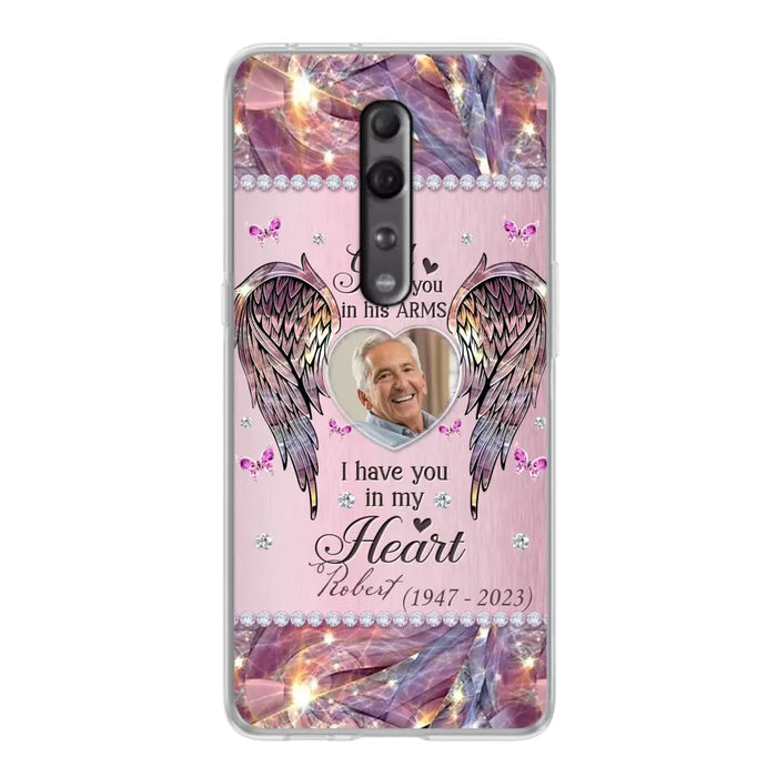 Custom Personalized Memorial Phone Case - Memorial Gift Idea For Family - Case For Oppo/Xiaomi/Huawei - God Has You In His Arms